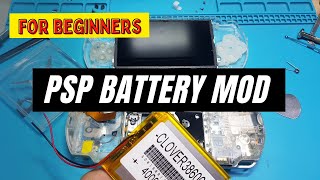 How to Install Built In Battery in PSP for Beginners