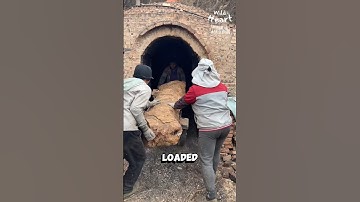 How Giant Charcoal Is Made