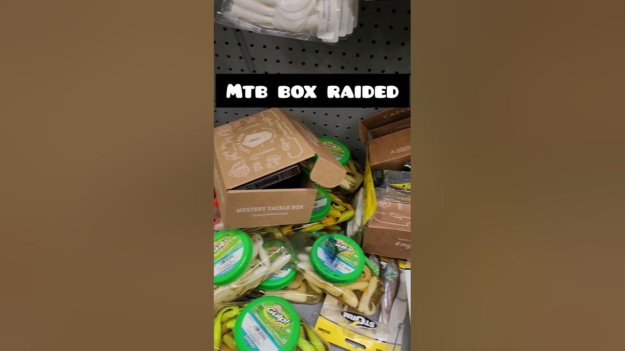 Mystery Tackle Box (MTB) Opened and ransacked in Local Walmart