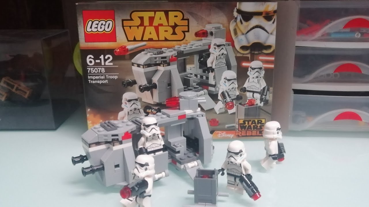 construction du 75078 ou Impérial troop transport