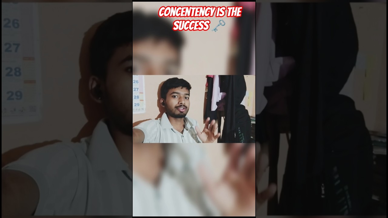 concentency is the success of 🗝️