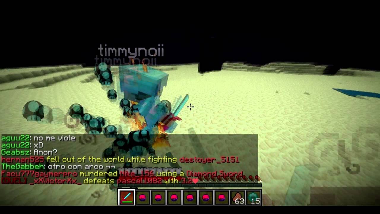 Minecraft PotPvP 1v1 w/ timmynoii