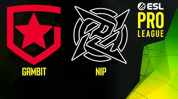 Gambit vs NiP | Map 2 Inferno | ESL Pro League Season 14