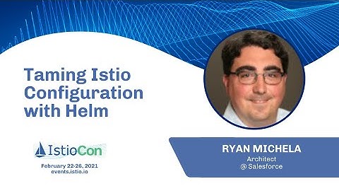 Taming Istio Configuration with Helm