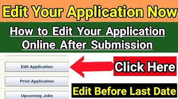 How to Edit PPSC Application Form | PPSC Application Editing