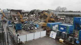 Demolition Time-Lapse: Dagenham, London
