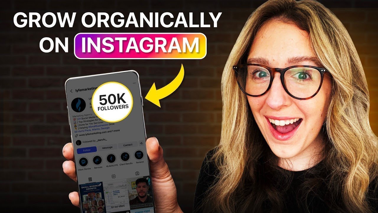 5 Steps to Grow Your Instagram Organically in 2026 (Small Business Strategy): video thumbnail