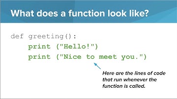 Python- Functions