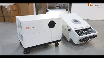 Demonstration of Communication between Felicity Solar Lithium Battery Pack and Inverter