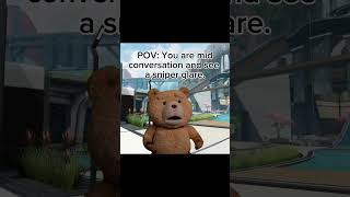 Your Mid Convo And See A Sniper Glare #apexlegends #gamingcommunity #comedyshort