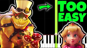 BOWSER - PEACHES, but it's TOO EASY, I'm 99% sure YOU CAN PLAY THIS!