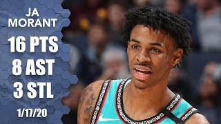 Ja Morant throws down hammer in electric game in front of Murray State fans | 2019-20 NBA Highlights