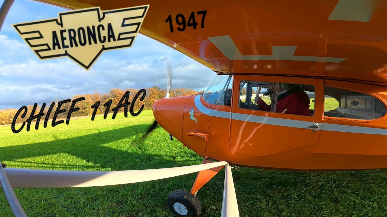 Incredible Aeronca Chief 11AC as a Flight Princess...