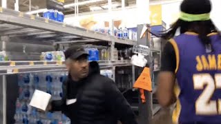 Playing Sports With Random Shoppers