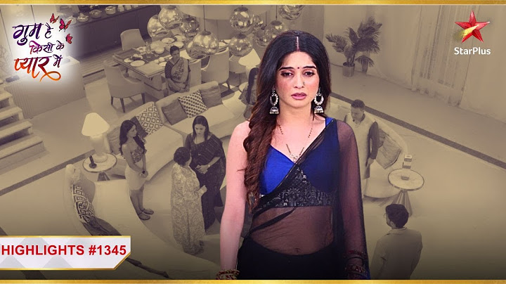 Savi ne मांगी Thakkars aur Bhosales se माफ़ी!|Ep1345|Latest|Ghum Hai Kisikey Pyaar Meiin|Mon-Sun|8PM