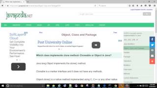 Which class implements clone method- Cloneable or Object in Java? | javapedia.net