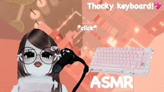Pastel Roblox tower asmr 🌸soft keyboard sounds!🌈🍓🎀💖✨ screenshot 4