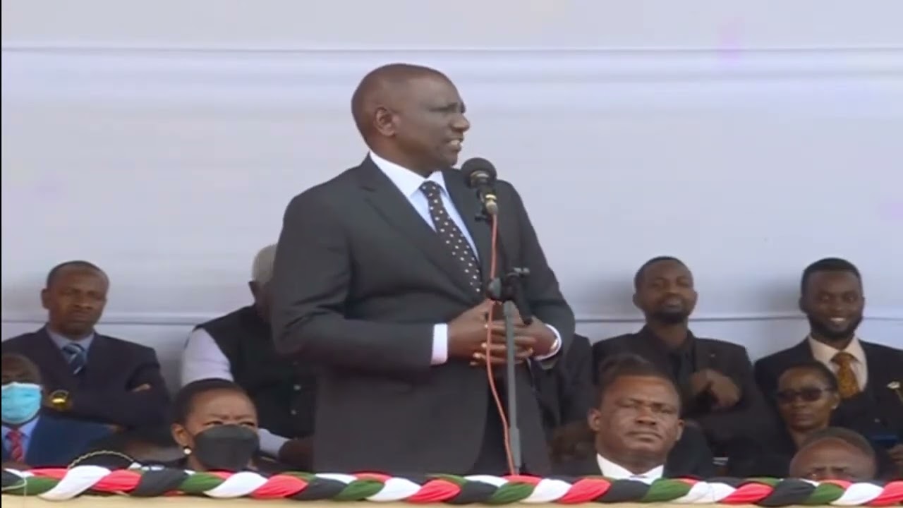 DP RUTO'S FULL GREAT SPEECH IN FRONT OF UHURU & RAILA AT KIBAKI'S STATE FUNERAL AT NYAYO STADIUM!!