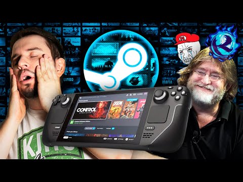 Габен сделал КАРМАННЫЙ ПК! Steam Deck - НАСТОЯЩИЙ конкурент Nintendo Switch