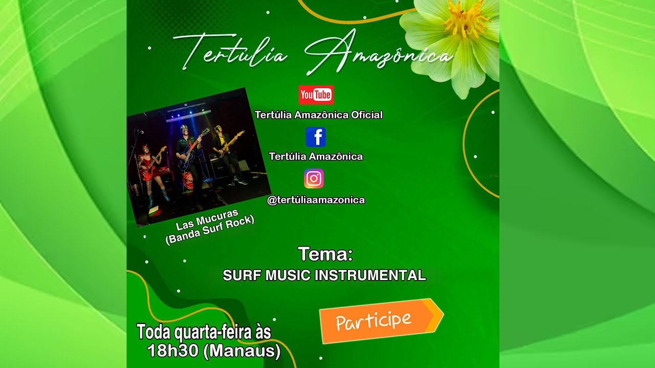 📌 Tertúlia Amazônica - SURF MUSIC INSTRUMENTAL