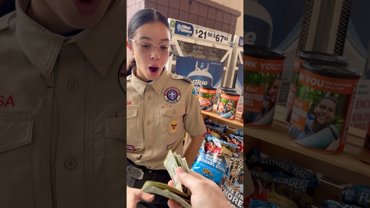 Supporting the Girl and Boy Scouts