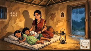 1990s Sunday routine of a Single Mother in an Indian Village | Ghibli inspired Indian old village 🛖 screenshot 3