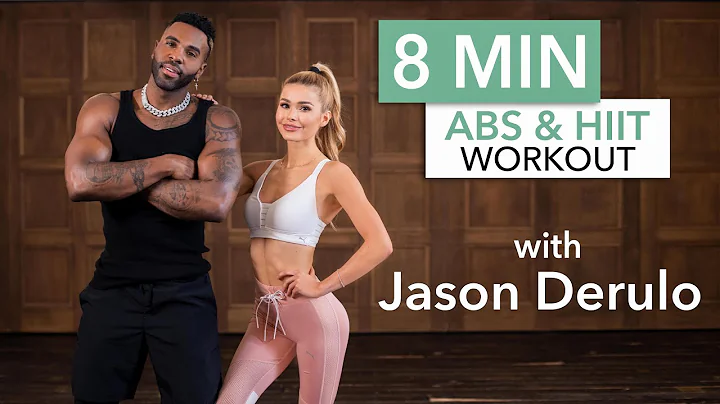 8 MIN AB & HIIT WORKOUT with Jason Derulo / No Equ...