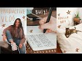 Productive Vlog: Deep Cleaning, Studying for Fun, Moving My Room, & Daily Journaling