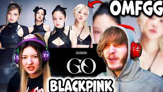 COUPLE REACTS TO BLACKPINK - GO MV | REACTION + LYRIC INTERPRETATION!
