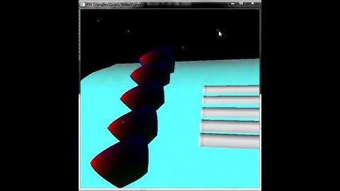 OpenGL 4.0 PN-Triangles/Quads, simple water/rain