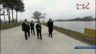 Prezident İlham Əliyev Mingəçevir “Kür” Olimpiya Tədris - İdman Mərkəzində Olub