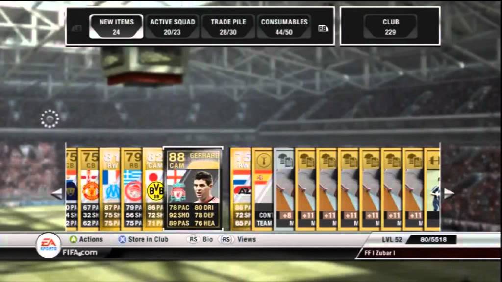 In Form Steven Gerrard In a pack!!