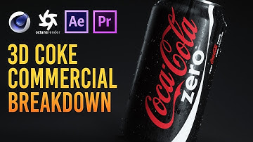 3D Coke Commercial Tutorial in Cinema 4D, Octane Render, After Effects