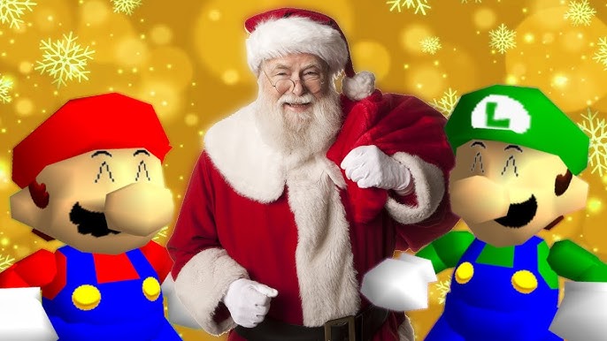 Christmas 2023: Mario & Luigi Meet Santa Clause!