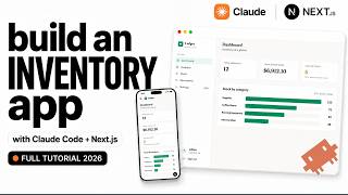 How to Build an Inventory Management System with Claude Code in Next.js (Full Tutorial 2026)
