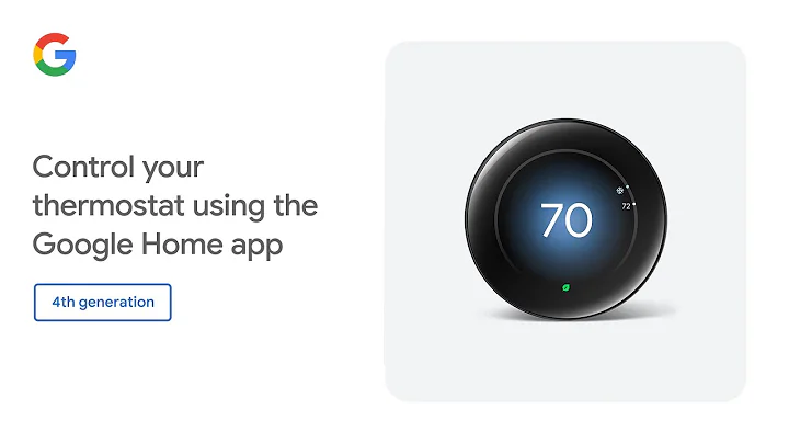 Control your thermostat using the Google Home app
