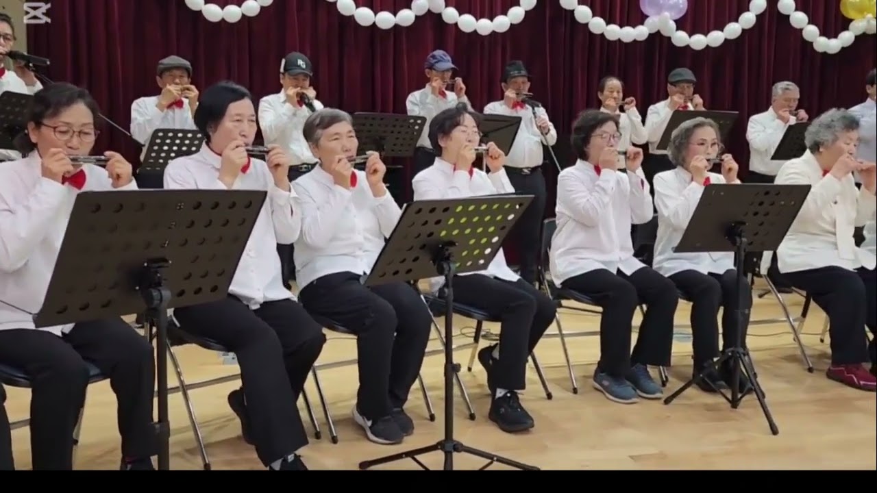 남원시노인복지관하모니카반