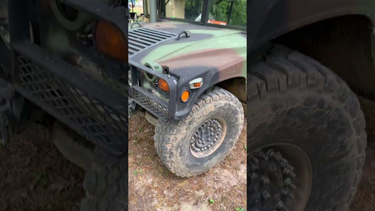 HMMWV with hard top at Denton Military Vehicle show