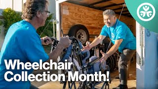 Joni And Friends Annual Wheelchair Collection Month