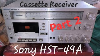 The Vintage Sony HST-49A Repair Continues! Part 2 - It's Alive!