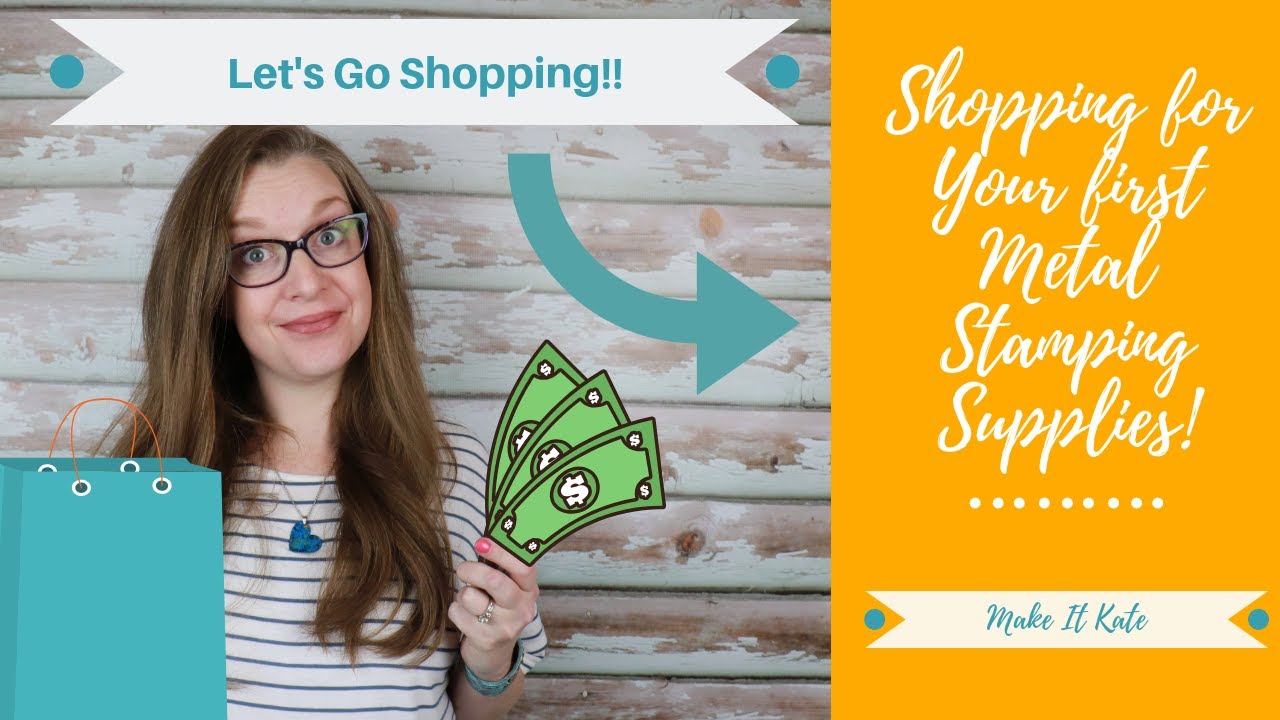 Shopping For Metal Stamping Supplies (Beginner: Make Your First Project)