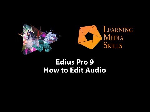 How to Edit Audio in Edius Pro - YouTube