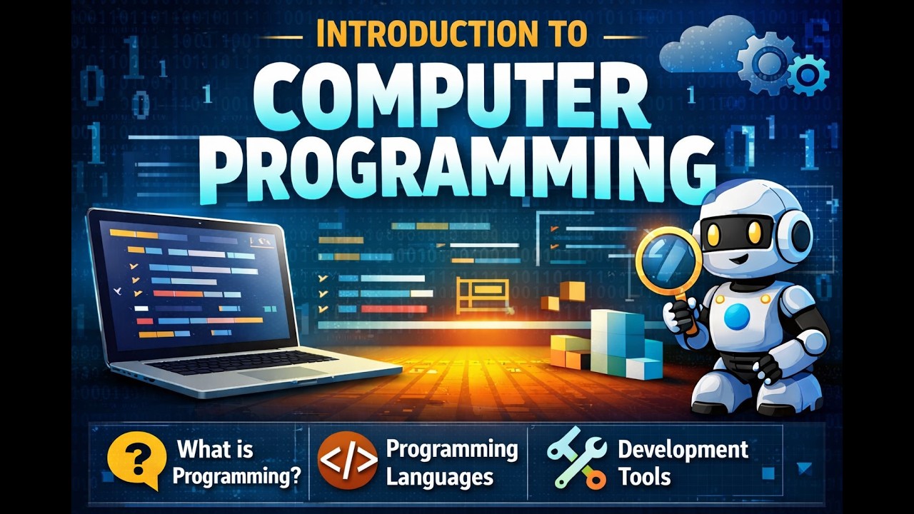 Introduction to Computer Programming Lesson 1 - YouTube