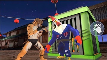 Kung Fu Animals | Fighting games !Wild. karate Fighter | Android gameplay ||New part |kung fu game |