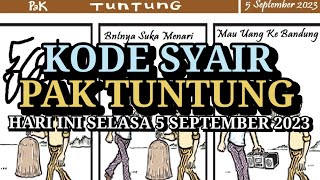 Kode Syair Pak Tuntung Hari Ini Selasa 5 September 2023, Hk, Sgp, Sdy