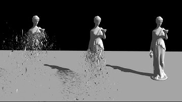 Fragmentum 2 - Statue deconstruction/reconstruction effect