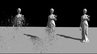 Fragmentum 2 - Statue deconstruction/reconstruction effect
