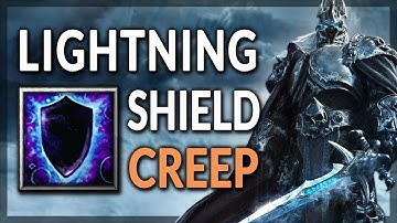 How to do the DK Lightning Shield creep trick - Tutorial