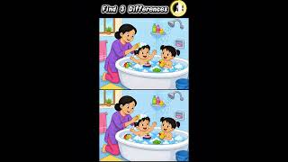 Find the difference #2 #detectitfast #braingamessolution #findthedifference #puzzlechallenge