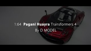 164 Pagani Huayra Transformers 4 By D Model